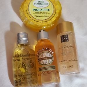 Unused Toiletries Travel Size